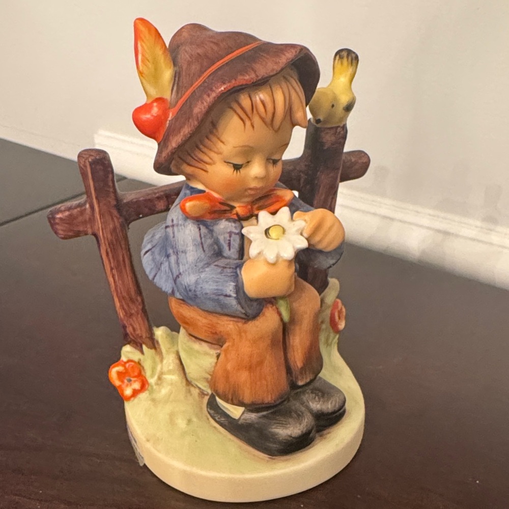 Vintage Hummel - “She Loves Me, She Loves Me Not…”  with box